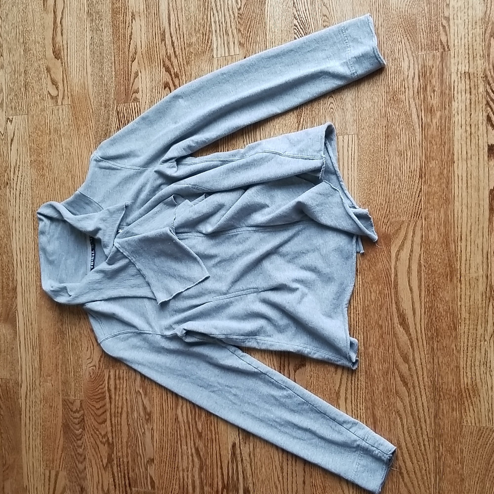 (L) Tribal DeNime Cozy Zipper Up Cardigan 100% Cotton Cozy Elegant Bundle Up